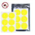 Plant Essential Oil Mosquito Repellent Stickers | 36 Stickers in 6 Sheets | Non-Woven Fabric | Kids & Family | Single Color | RRMO260802A262