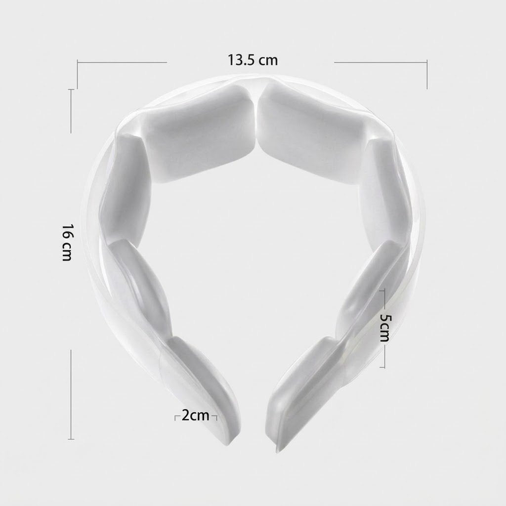 Full-Coverage Ice Neck Collar Hanging Neck Fan | Portable Ice Cooling Ring | Hands-Free Summer Cooling Device | RRAC260802A260