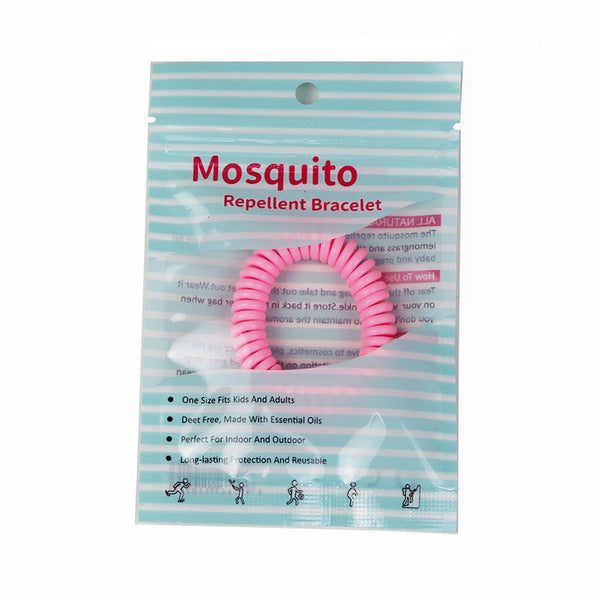 Anti-Mosquito Bracelet | 3 PCS Set | Plant Essential Oil | EVA Spiral Wristband | Mosquito Repellent | RRMO260802A261