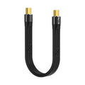 USB4 Type-C Data Cable | PD Fast Charging | Thunderbolt 4 Compatible | 13cm Flexible Short Cable | Mobile Phone, Laptop & Hard Disk | RRCR260921A383