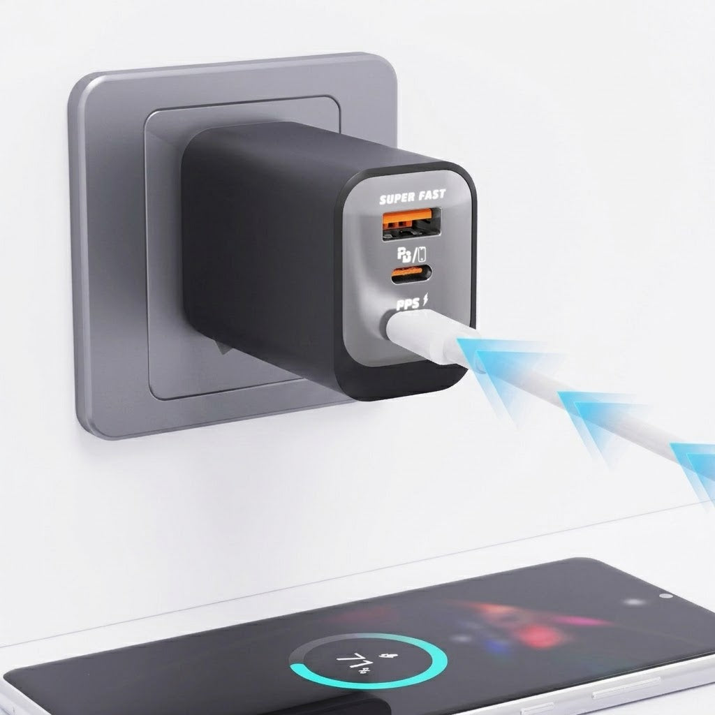 150W Multi-Port Mobile Phone Charger | 6 Months Guarantee | USB + Dual Type-C | Full Protocol | PD 25W Fast Charging | RRCR260826A351
