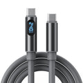 240W Super Fast Charging Digital Display Data Cable | Dual Type-C | PD 3.1 Fast Charging | Mobile, Tablet & Laptop Compatible | RRCR260804A266