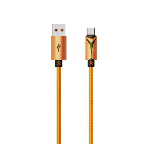 120W Super Fast Charging Data Cable | ( 1.5M ) Type-C Charging Cable | High-Speed Data Transfer Cable with LED Light | Android, Huawei & Apple Compatible | RRCR260927A394