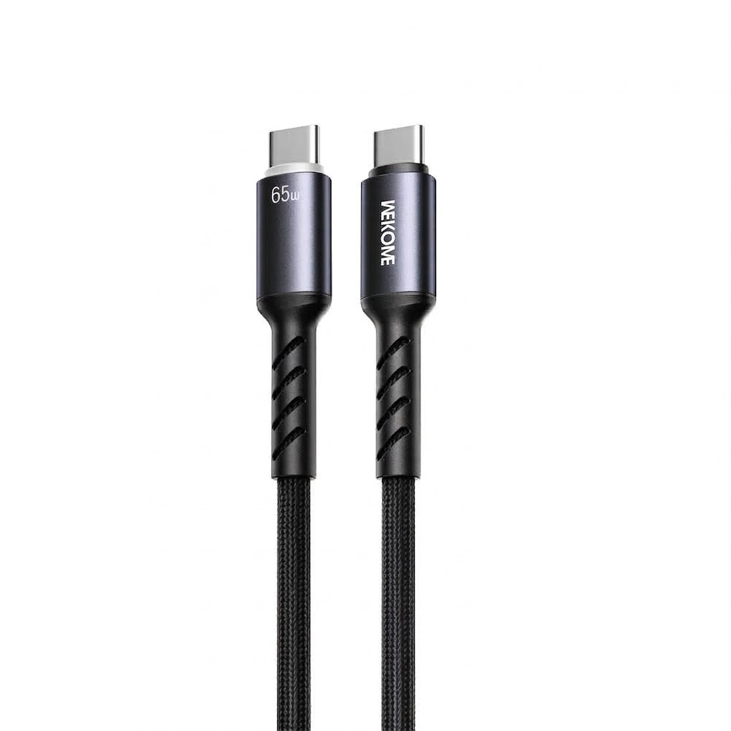 PD 65W Ambient Light Fast Charging Data Cable | Aluminum Alloy Breathing Light Braided Cable | PD Quick Charge Type-C Cable | RRCR260928A396