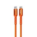 PD 65W Ambient Light Fast Charging Data Cable | Aluminum Alloy Breathing Light Braided Cable | PD Quick Charge Type-C Cable | RRCR260928A396