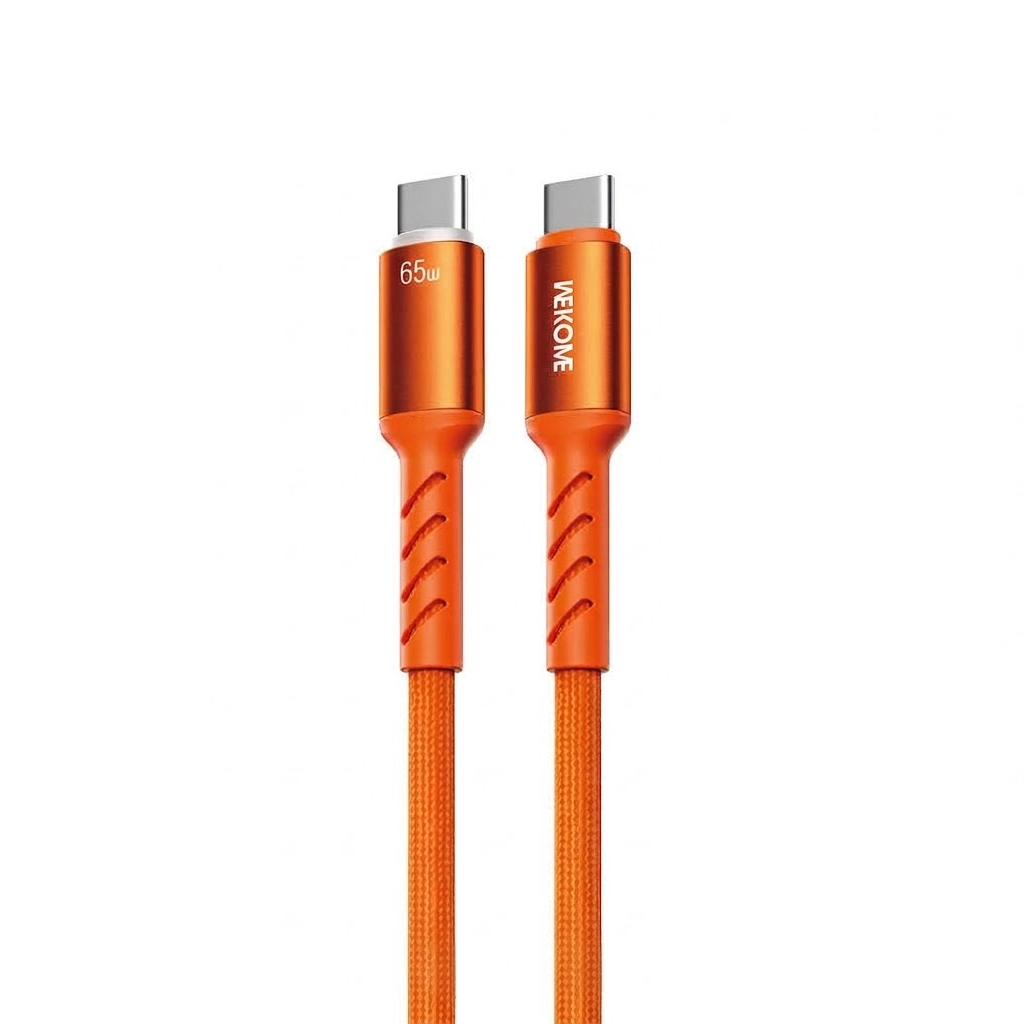 PD 65W Ambient Light Fast Charging Data Cable | Aluminum Alloy Breathing Light Braided Cable | PD Quick Charge Type-C Cable | RRCR260928A396