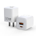 33W GaN Fast Charger | PD 30W + PPS + 22.5W Super Fast Charging | iPhone 17 & Huawei Compatible Charging Adapter | RRAR261017A418